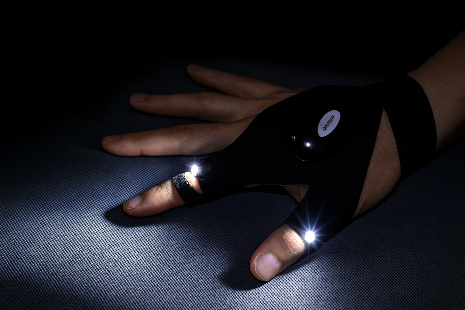 FlashGrip™ — LED Flashlight Gloves